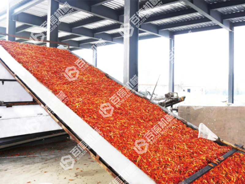 重慶石柱紅辣椒烘幹機