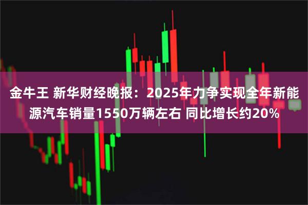 金牛王 新华财经晚报：2025年力争实现全年新能源汽车销量1550万辆左右 同比增长约20%