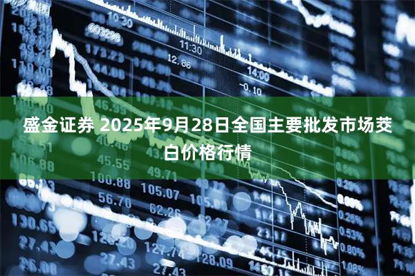 盛金证券 2025年9月28日全国主要批发市场茭白价格行情